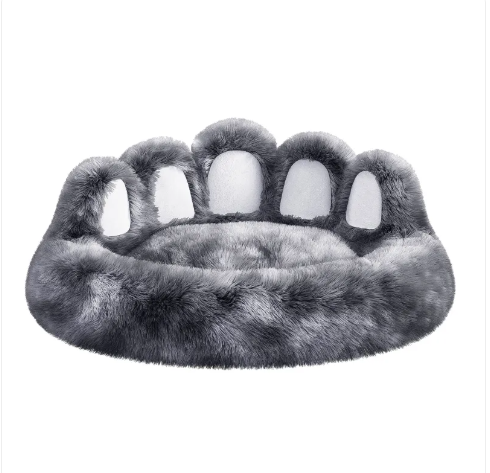 Cute Dog Bear Paw Shape Dog Bed